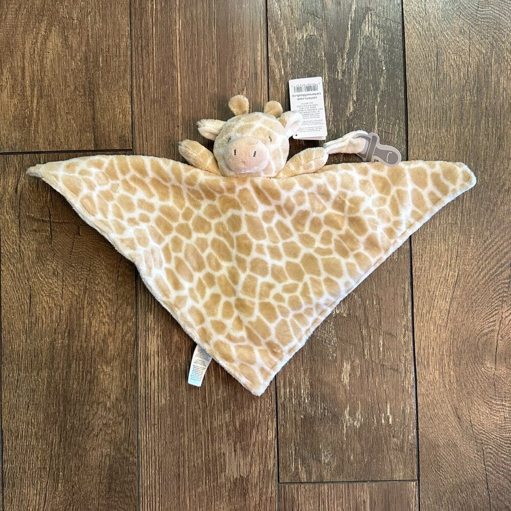 Carter's Giraffe Lovey with Pacifier Loop